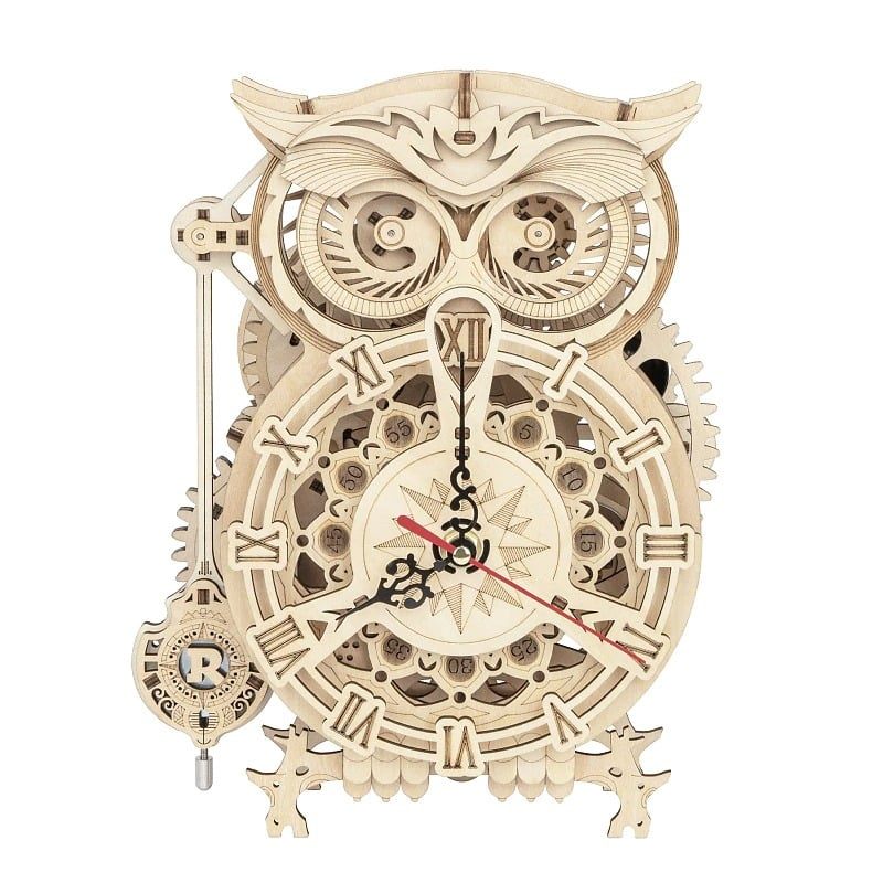 Owl Watch 3d Puzzle Building Bricks