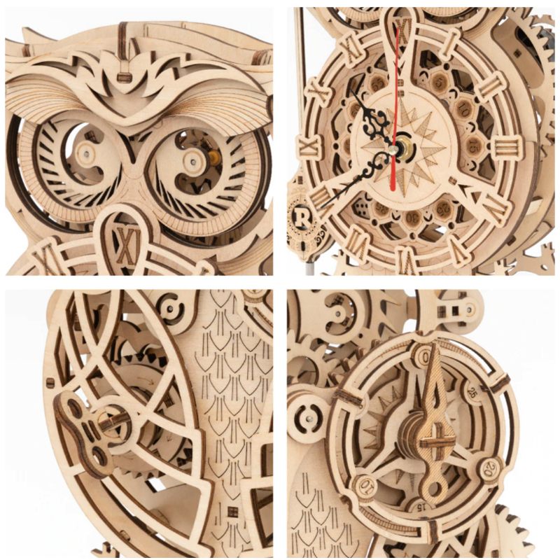 Owl Watch 3d Puzzle Building Bricks