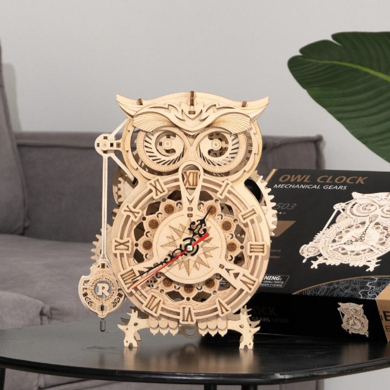 Owl Watch 3d Puzzle Building Bricks