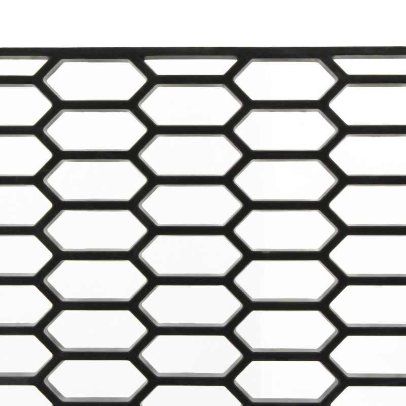 120cm Univerzalni Crni Abs Racing Honeycomb / Hex Mesh Grill Spoiler Branik Otvor Za Poklopac