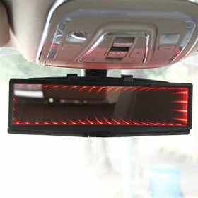 3d Auto Led Interijer Anti-glare Retrovizor Hd Širokokutno Ravno Reflektorsko Ogledalo Podesivo