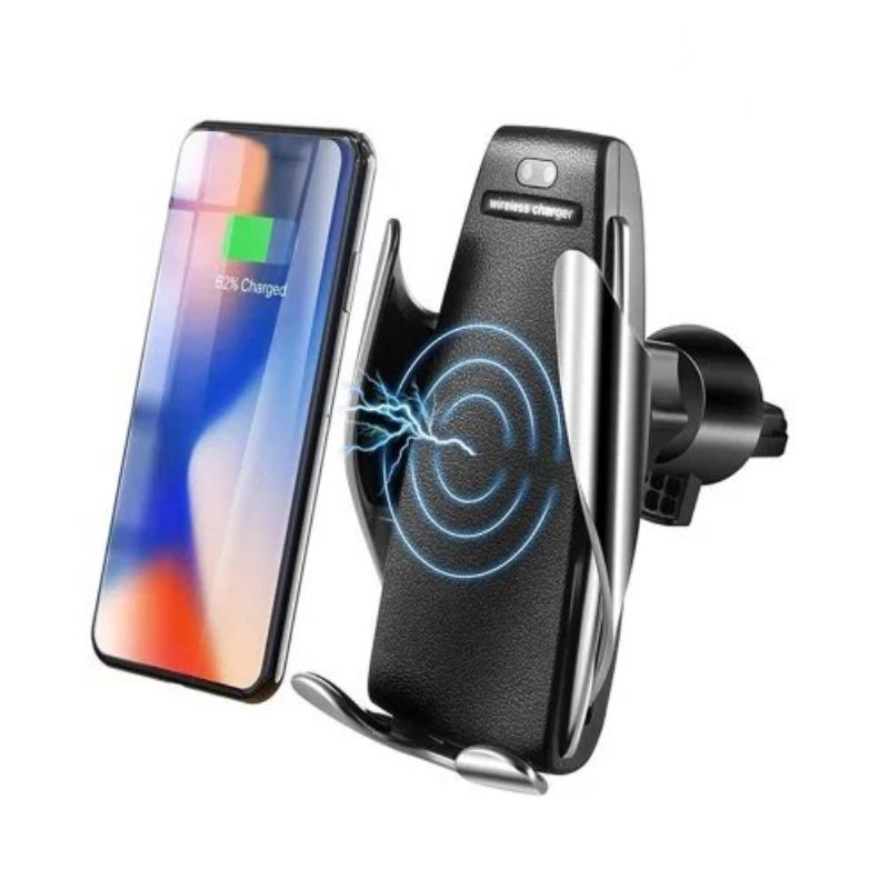 Držač Za Telefon S Ventilacijskim Otvorom Za Automobil 10w Qi Nosač Za Bežični Brzi Punjač Univerzalni Za Iphone X Xs Xr