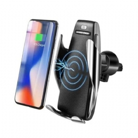 Držač Za Telefon S Ventilacijskim Otvorom Za Automobil 10w Qi Nosač Za Bežični Brzi Punjač Univerzalni Za Iphone X Xs Xr