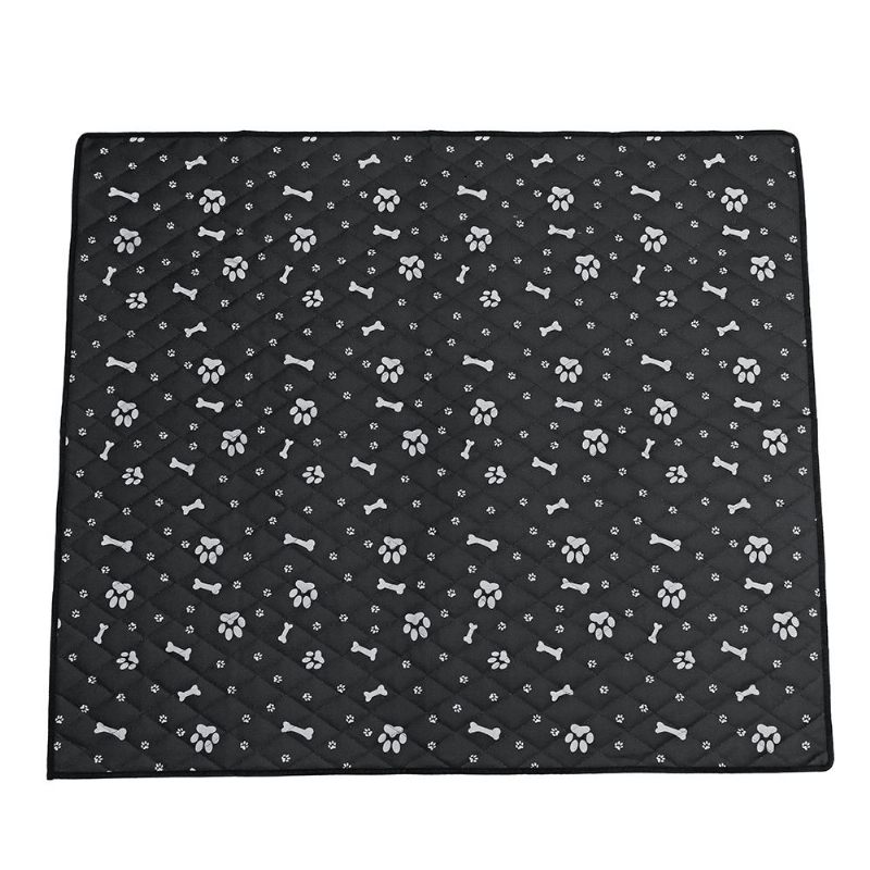 Fiber Pet Dog Cat Soft Summer Cooling Mat Bed Chilly Pad Cushion Black S/m/l/xl