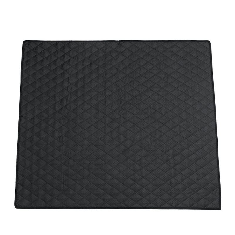 Fiber Pet Dog Cat Soft Summer Cooling Mat Bed Chilly Pad Cushion Black S/m/l/xl