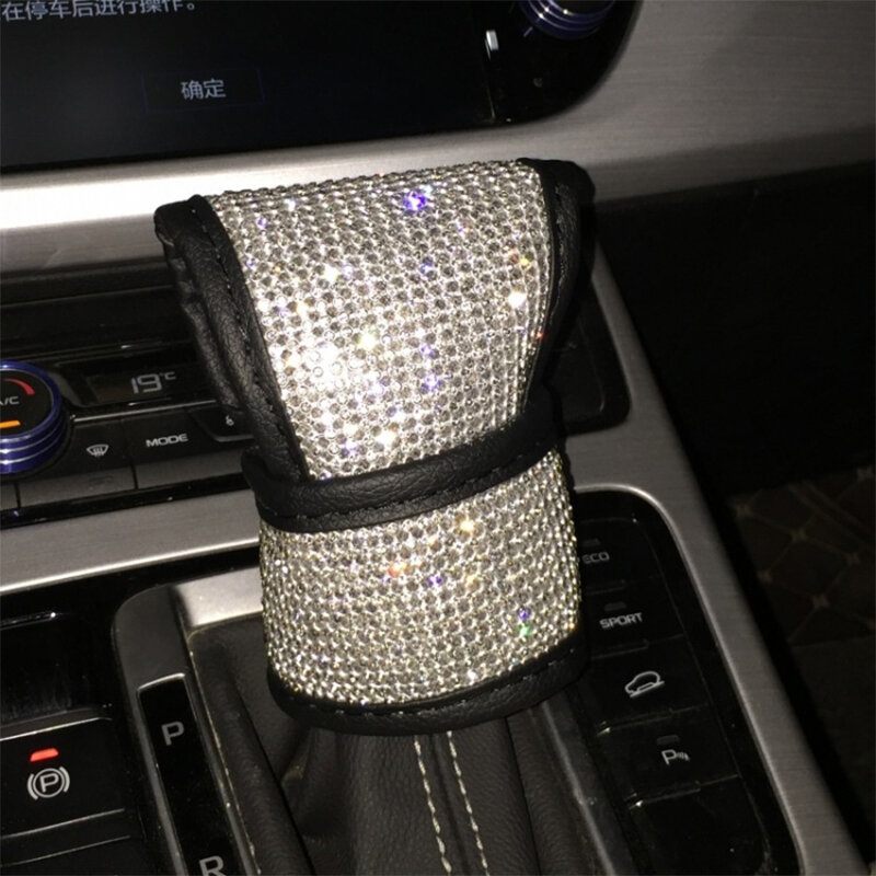 Ručica Mjenjača Automobila Ručna Kočnica Poklopac Sigurnosnog Pojasa Bling Crystal Gear Auto Interior Decor