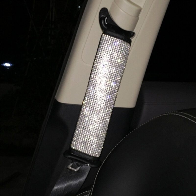 Ručica Mjenjača Automobila Ručna Kočnica Poklopac Sigurnosnog Pojasa Bling Crystal Gear Auto Interior Decor