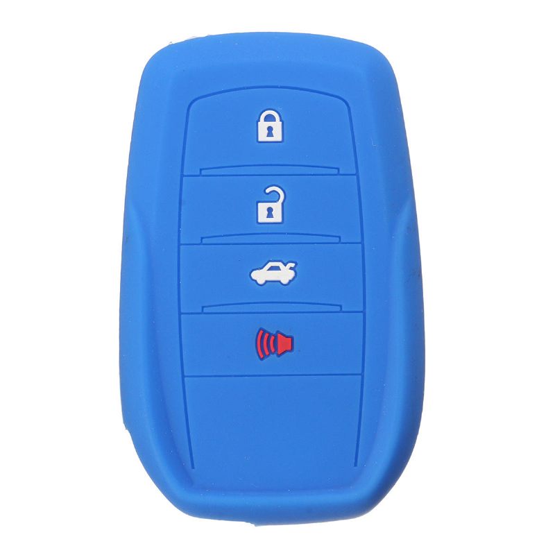 Silikonska Maska Highlander Crown Smart Remote Key Case Bk Fit Za Toyotu Fortuner Rav4