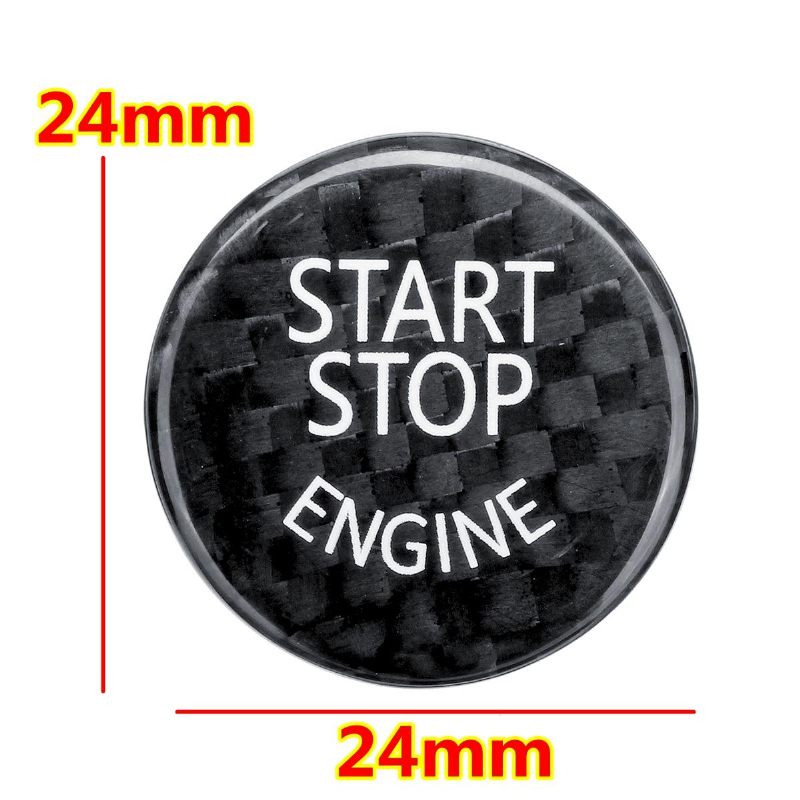 Tipka Start Stop Motor Auto Prekidač Carbon Black Poklopac Za Bmw F/g Classis F01 F02 F10 G37