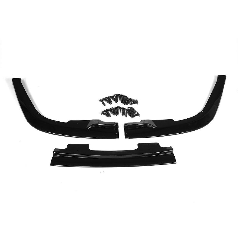 Za Subaru Imprezu Wrx Sti S204 2006-2007 Sjajni Crni Prednji Branik Spojler Za Usne Preklopni Poklopac Trim Body Kit 3pcs