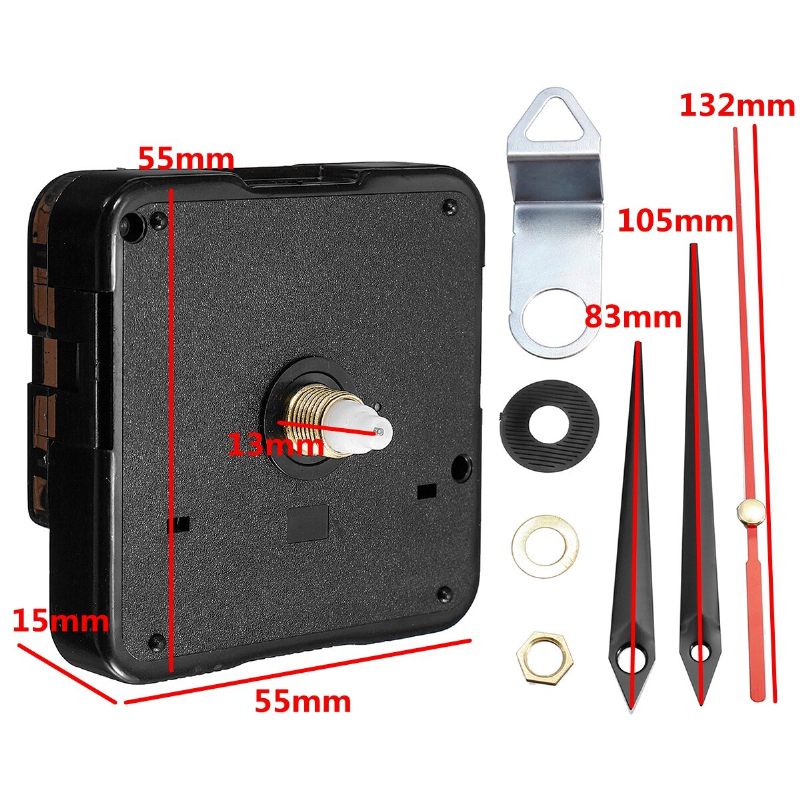 13 mm Diy Zidni Kvarcni Tihi Modul Mehanizma Za Pomicanje Sata Diy Kit Sat Minute Sekunde