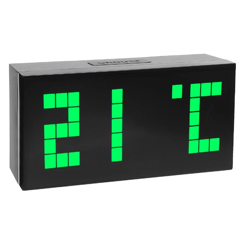 Hc-301 Elektronički Kreativni Led Točkasti Dizajn Digitalni Kockasti Termometar Sat S Datumom