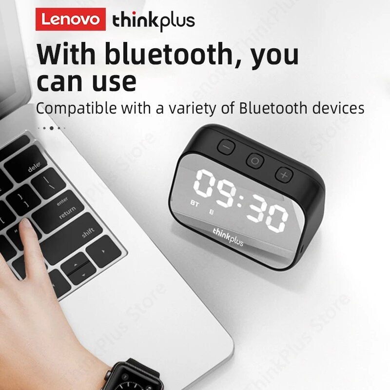 Thinkplus Ts13 Zvučnik Budilica Ogledalo Bežični Bluetooth Led Digitalni Stereo Desktop