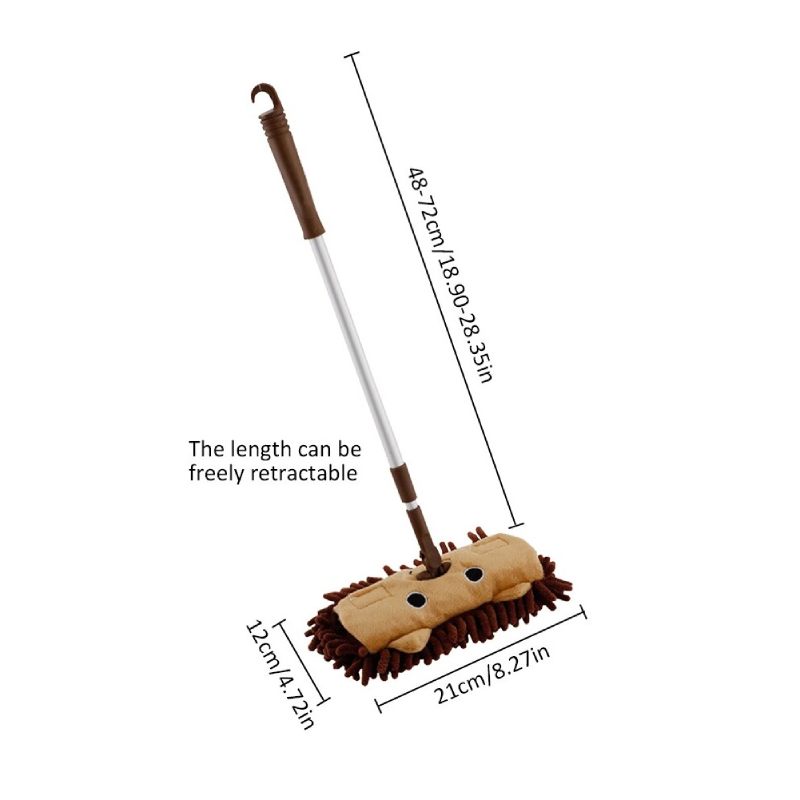Dječja Rastezljiva Igračka Za Čišćenje Poda Metla