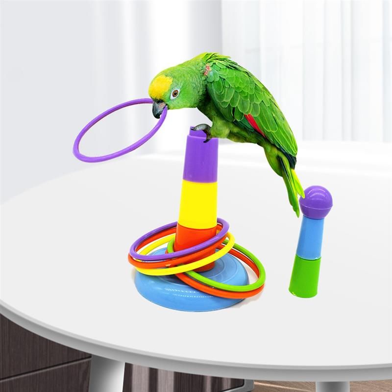 Bird Rings Toy Set Igračaka Za Obuku Inteligencije Podesiv Po Visini