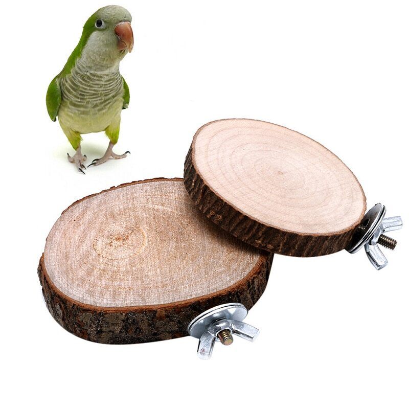Parrot Pet Igračka Za Ptice Drveni Dodaci Za Viseći Kavez