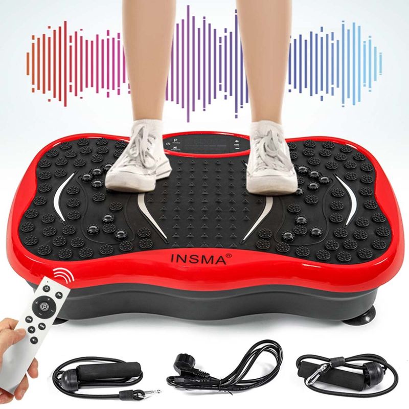 299 Brzina Hifi Vibracijski Stroj Trainer Platforma Tanki Masažer Excersize Fitness Trener S Bluetooth Glazbom 110v