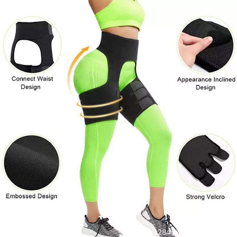 3 U 1 Ženski Bedra Body Shaper Pojas Za Mršavljenje Hip Enhancer Sport Shape-wear Vježbe