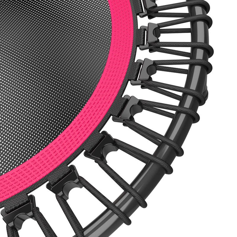 40"/50" Fitness Tihi Mini Trampolin S Podesivom Ručkom Odrasli Djeca Bungee Rebounder Skokovi Za Vježbanje U Teretani