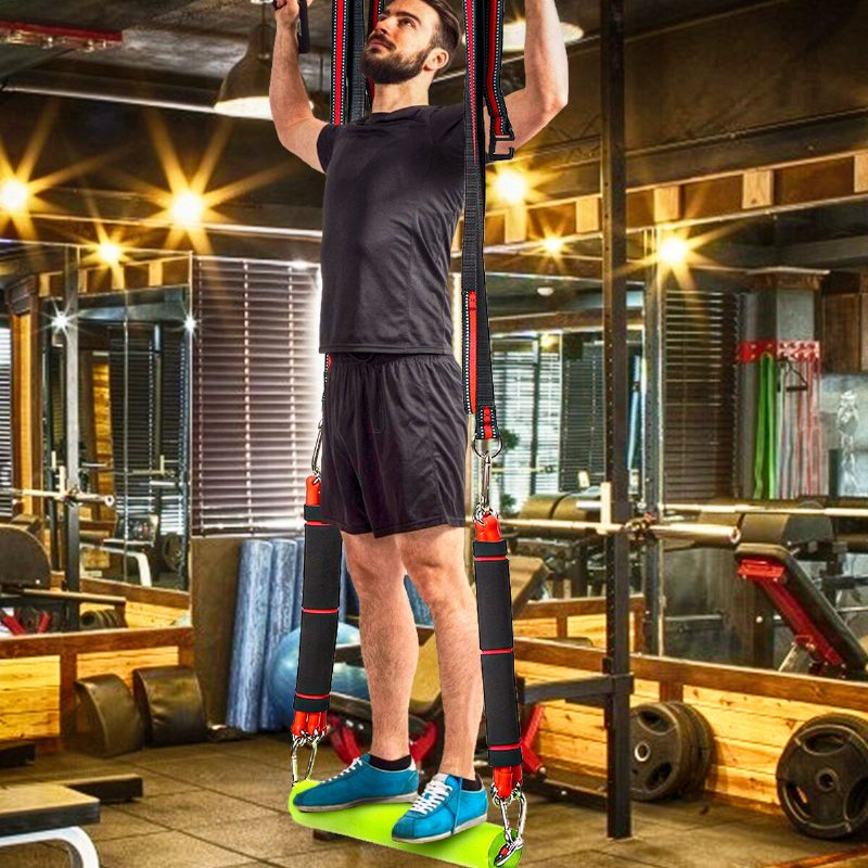 6/10 Uže Pull Up Traka Horizontalna Pomoćna Otporna Elastični Pojas Šipka Za Ruke Sport Fitness