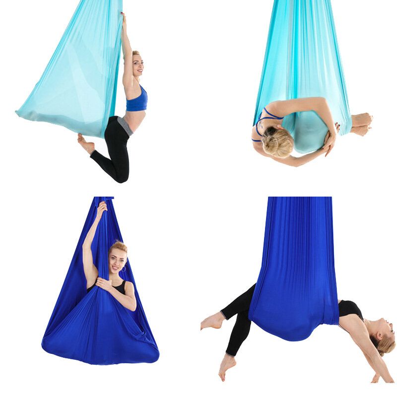 Aerial Yoga Swing Sling Viseća Mreža Inverzija Antigravitacijska Teretana Pilates S Dodacima