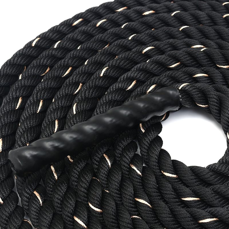 Dia.38mm 9m/12m Battle Rope Vježbanje U Teretani Mišića Fitness Valovito Uže Uže Alati Za Vježbu