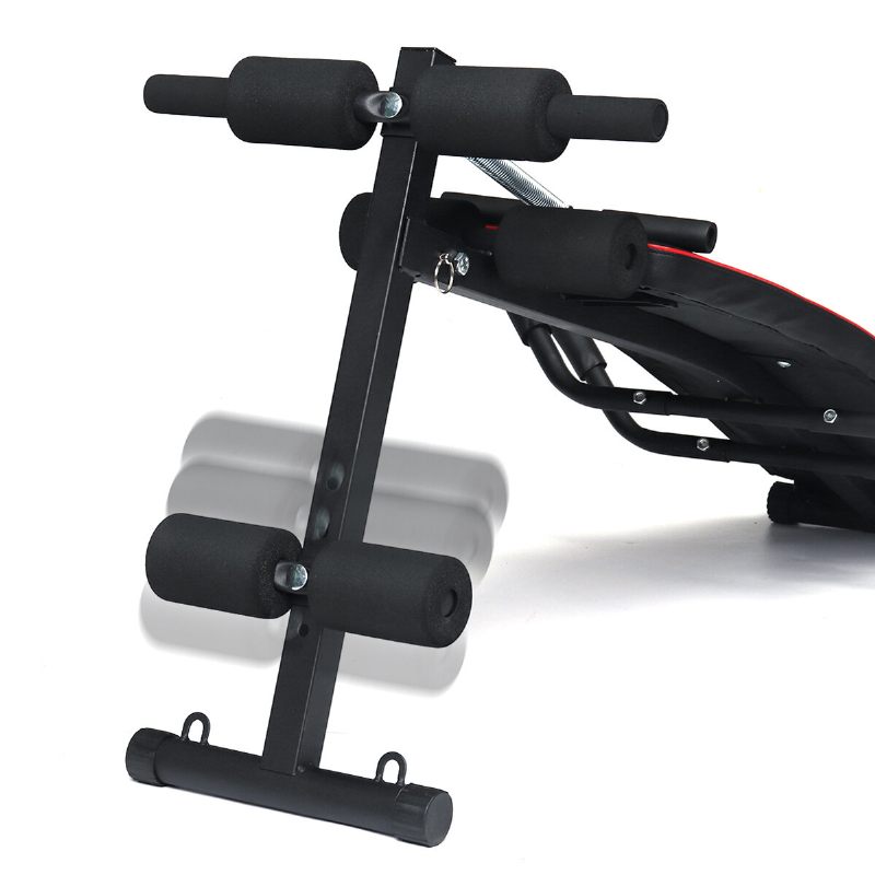 Geemax Sb-02 Podesiva Klupa Za Sjedenje S Konopcem Za Fitness Opruga Booster Nasloni Za Ruke Za Sklekove Za Produženje Leđa Kućni Fitnes Sport Sprava Za Trbušni Trening