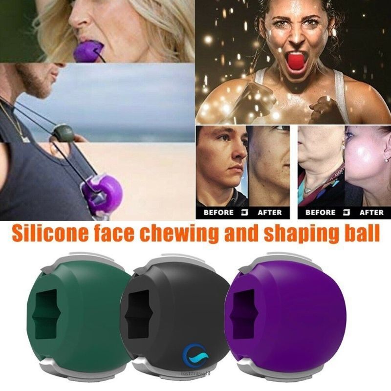 Jaw Ball Exerciser Double Chin Reducer Tonik Za Lice