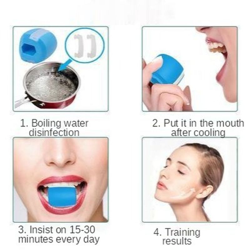 Jaw Ball Exerciser Double Chin Reducer Tonik Za Lice