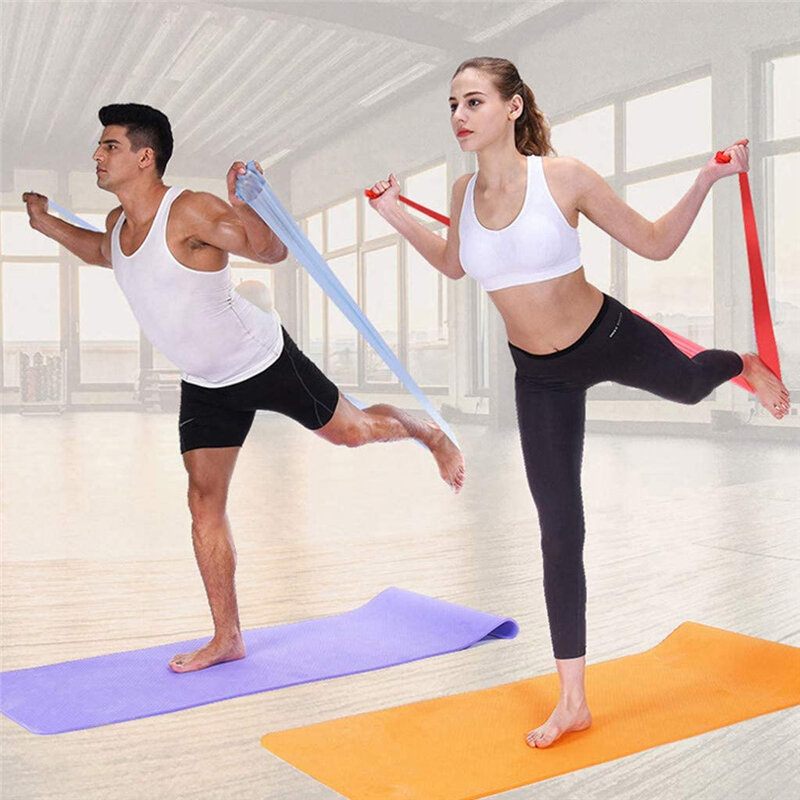 Joga Otporne Trake Od 1.5 M Fitness Pilates Flexbands Pojas Za Rastezanje Vježbanje U Teretani