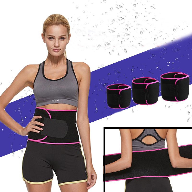 Kaload Sports Fitness Body Shaping Pojas Za Struk Elastična Potpora Za Na Pritisak - Crvena