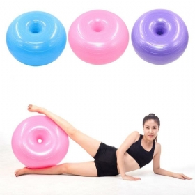 Loptice Za Jogu Od 50 cm Donut Vježbe Protiv Pucanja Bola Fitness Lopte Klizanja Lopta Za Teretanu Pilates Masaža S Pumpom