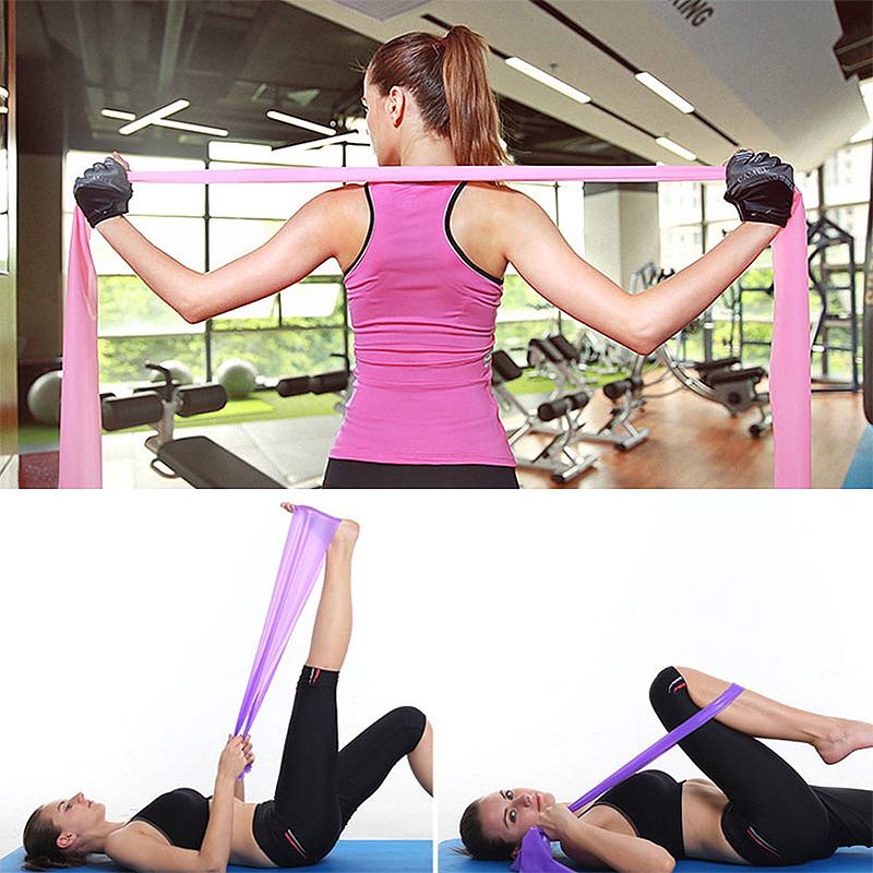 Otporne Trake Fitness Yoga Pilates Gumena Rastezljiva Traka