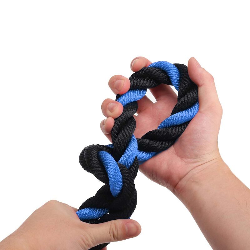 Power Guidance Battle Rope 25/38 mm Wide Poliester 9m/12m/15m/ Duga Vibracijska Užad Za Vježbanje Za Izgradnju Mišića U Teretani