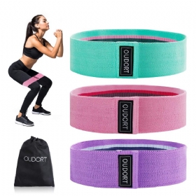 Sgodde 3pcs Resistance Loop Vježbe Otporne Trake Elastična Vučna Uže Latex Fitness Yoga Band