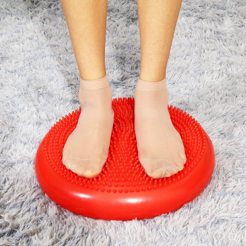 Yoga Balance Board Fitness Body Stability Disc S Ručnom Pumpom