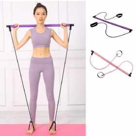 Yoga Pilates Bar Fitness Expand Exercise Stick Gym Sport Resistance Bands