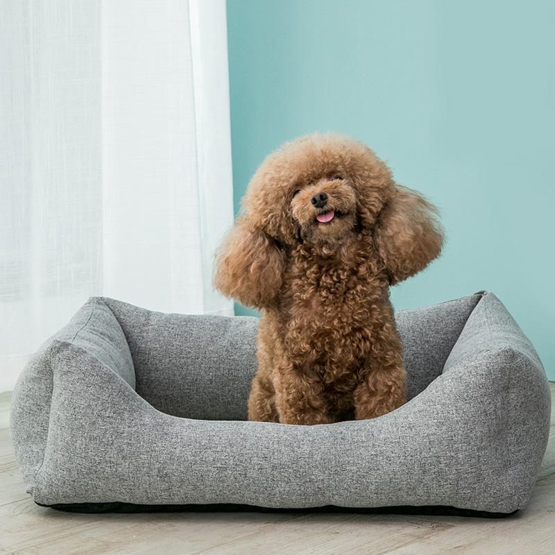 Jordan&judy Jj-pe0024 Pet Mat Dog Bed Periv Pamučni Laneni Materijal Za Male Srednje Pse Nabavke Teddy Iz