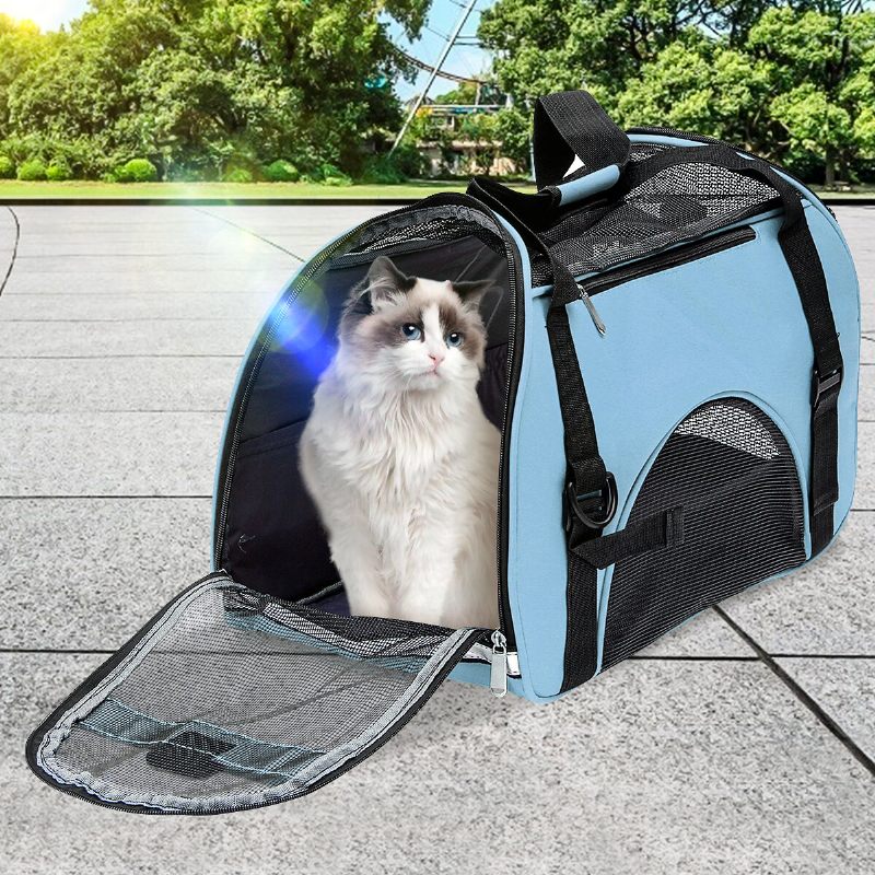 Keepets Cat Carrier Mekana Nosiljka Za Kućne Ljubimce Za Mačkepse Puppy Comfort Prijenosna Sklopiva Torba Za