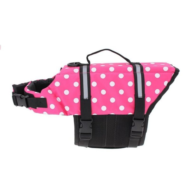 M Pet Aquatic Reflective Preserver Plutajući Prsluk Dog Cat Saver Spasilački Novo