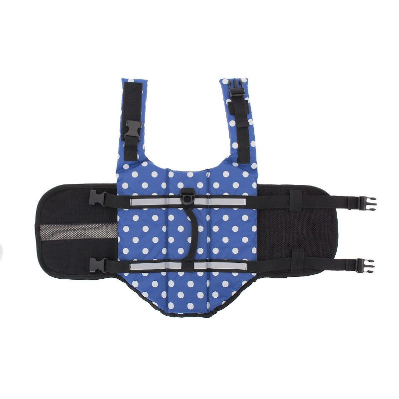 M Pet Aquatic Reflective Preserver Plutajući Prsluk Dog Cat Saver Spasilački Novo