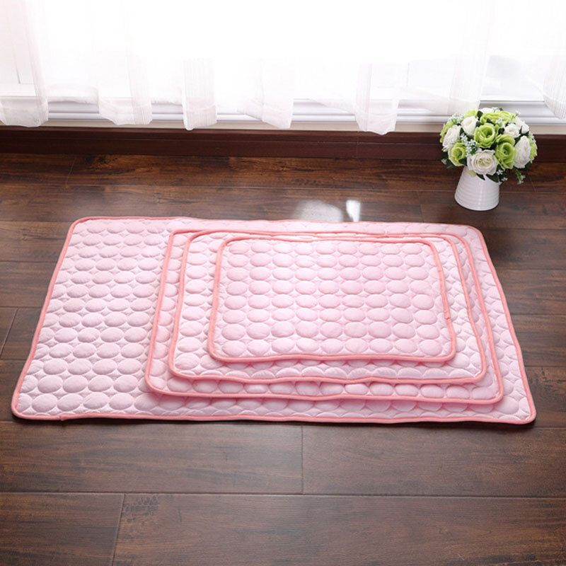 Summer Ice Pad Pet Dog Kitty Cooling Pet Bed Ice Pad Cushion Pet Soft Safety Pad Cat Dog Mat Podloga