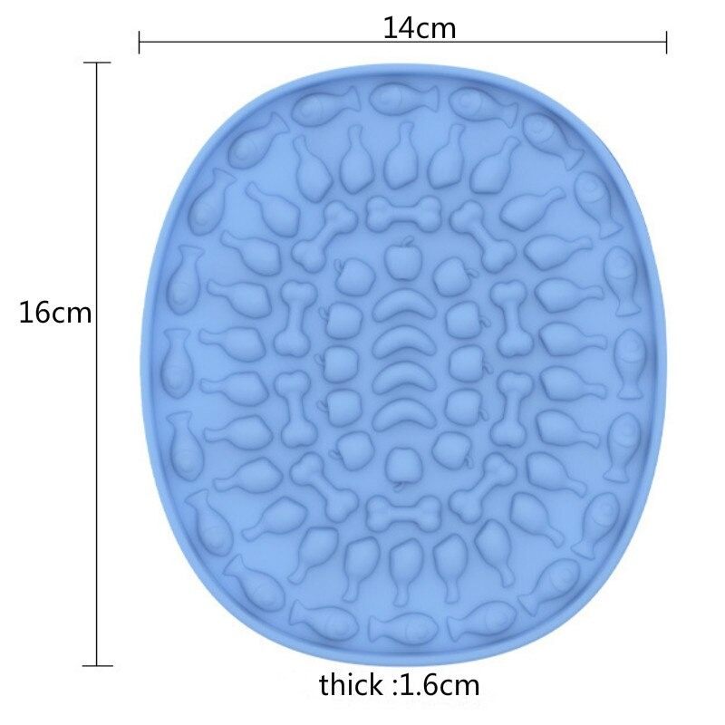 Tanjur Za Sporu Hranu Za Pse Silikonska Podloga Za Lizanje Za Odvraćanje Pažnje