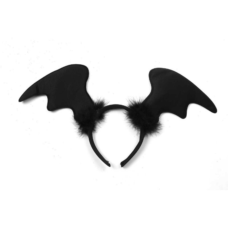 3pcs Halloween Decoration Wings + Traka Za Kosu + Vilica Igračke Cosplay Party