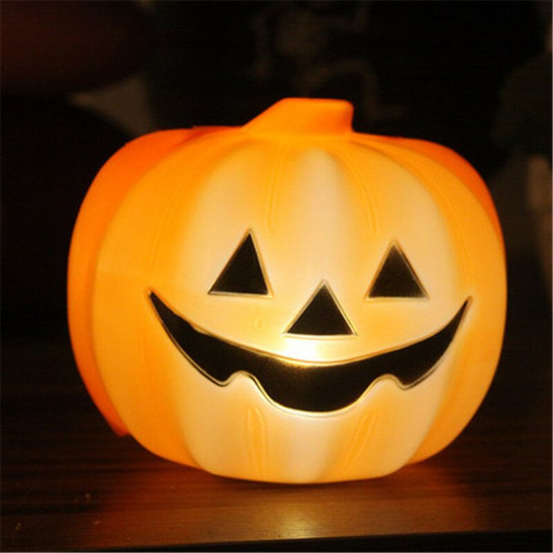 Halloween Led Pumpking Skull Lamp Light Party Decoration