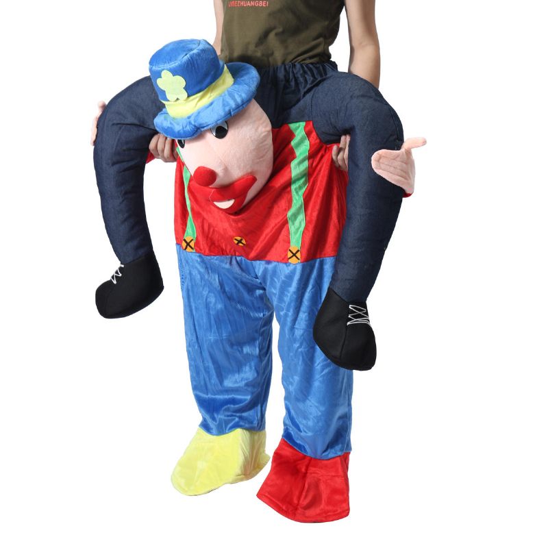 Hallowen Božić Na Ramenu Carry Me Piggy Back Fancy Dress Kostim Za Odrasle