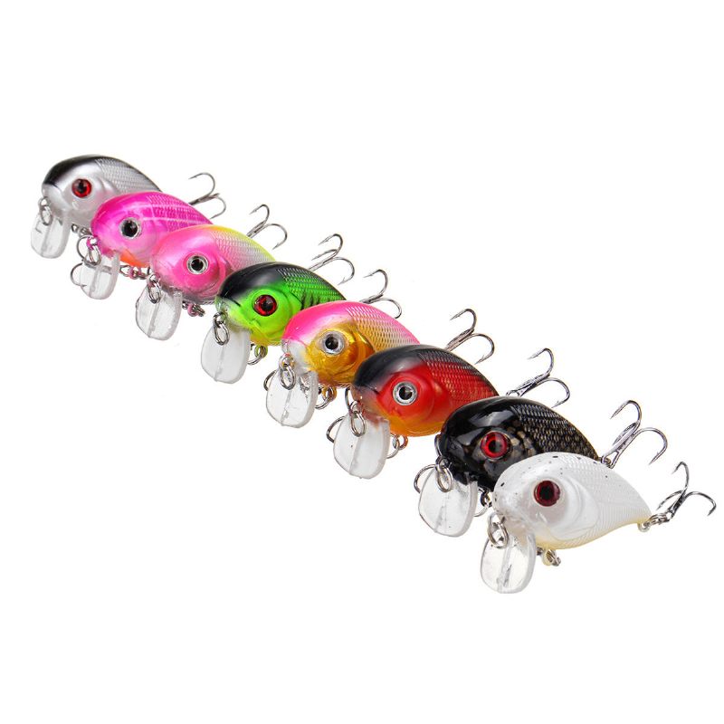 1 Kom 5 cm 8 G Wobbler Fat Crankbait Mamac Za Pecanje Umjetni Bas Tvrdi Pribor Za