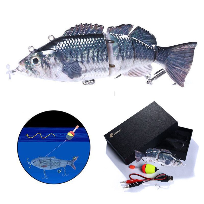 14 cm 53 G Električni Mamci Za Pecanje Usb Punjivi Multi Swimbaits Tvrdi Pribor Za