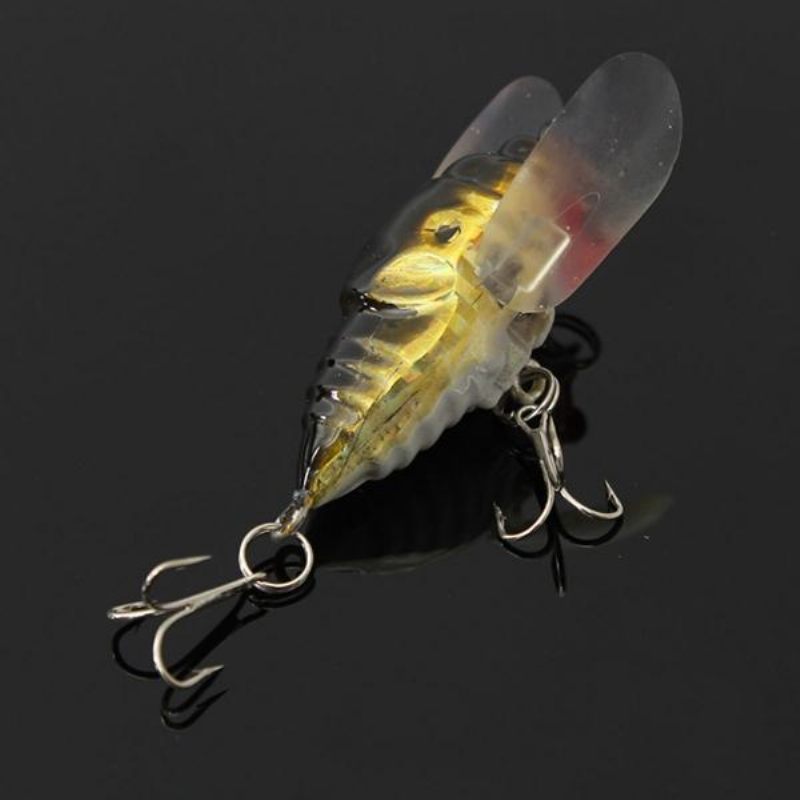 1kom Cicada Minnow Mamac Za Pecanje Hard Tackle Bait Udica Za Bass Crankbaits