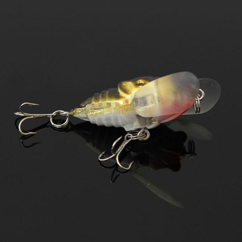 1kom Cicada Minnow Mamac Za Pecanje Hard Tackle Bait Udica Za Bass Crankbaits